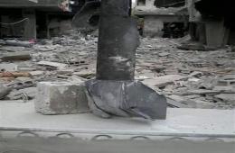 قصف صاروخي يستهدف الأحياء السكنية في مخيم اليرموك