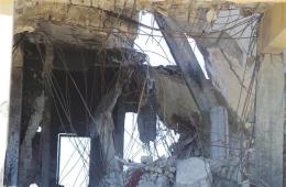 لاجئ فلسطيني يقضي جراء القصف على بلدة النعيمة في درعا 