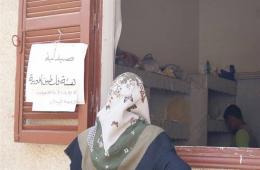 هيئة فلسطين الخيرية توزع الدواء على النازحين من أهالي اليرموك في بلدة يلدا 
