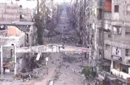 قصف ليلي على مخيم اليرموك بالصواريخ وقذائف الهاون 