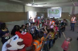 أنشطة ترفيهية لأطفال مخيم خان الشيح بريف دمشق 
