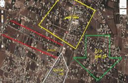 قصف يطال المناطق المحيطة بمخيم خان الشيح