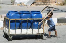 تفاقم الوضع الإنساني جراء قطع الماء عن مخيم درعا لليوم (502) على التوالي 