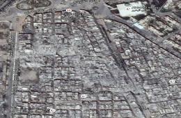 استهداف مخيم اليرموك المحاصر بـ9 براميل متفجرة وأنباء عن سقوط ضحايا 