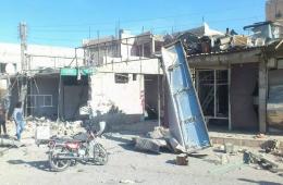 ضحية وخمسة جرحى الحصيلة الأولية لضحايا قصف مخيم خان الشيح 