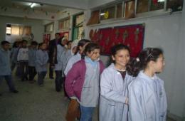 طلاب فلسطينيي سورية  في مدارس الأونروا بمنطقة سبلين بلا مدرسين