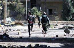 اشتباكات ليلية عنيفة في مخيم اليرموك والنصرة تعلن سيطرتها على قطاع في المخيم
