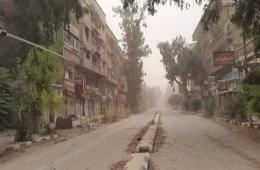 قصف مدفعي يستهدف مخيم اليرموك بدمشق 