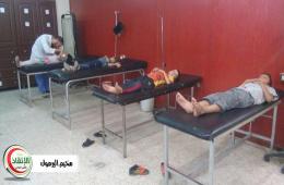 سقوط عدة قذائف على مخيم اليرموك والمراكز الطبية تعاني نقصاً حاداً بالمواد  