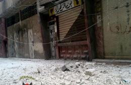 سقوط قذيفة هاون على مخيم اليرموك والنصرة تعتقل شابين يوم أمس 