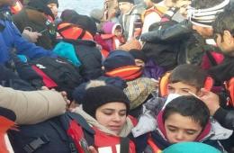 وصول دفعة جديدة من أبناء مخيم العائدين في حمص إلى اليونان بحراً