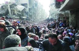 صورة ايقونية من مخيم اليرموك عمرها عامين تطرح أسئلة مقلقة 