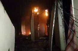 "داعش" والنصرة: إحراق ممنهج لمنازل مخيم اليرموك 