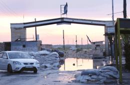 قطع الطريق الواصل بين مخيم النيرب ومدينة حلب
