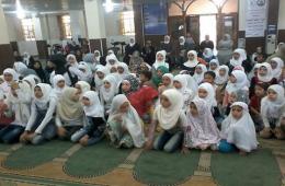  تكريم طلاب دورات القرآن الكريم في مخيمي الحسينية والنيرب 