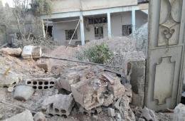 قصف بالصواريخ الفراغية يستهدف مخيم خان الشيح 