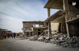 تجدد قصف النظام السوري على مخيم درعا 