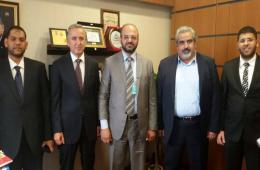 رئاسة مؤتمر فلسطينيي تركية تبحث ملف فلسطينيي سورية خلال زيارة مجلس النواب التركي