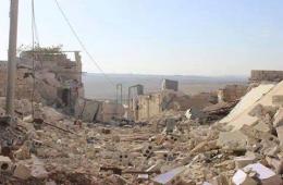 70% من مباني مخيمات درعا وحندرات والسبينة مدمرة و 40% من مباني اليرموك متضررة 