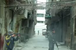 اشتباكات ليلية عنيفة في مخيم اليرموك جنوب دمشق 