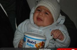 توزيع بعض المساعدات على أهالي مخيم خان الشيح