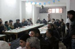 لقاء تشاورياً يضم شخصيات مدنية لإيجاد حلول لمشاكل الفلسطينيين جنوب دمشق