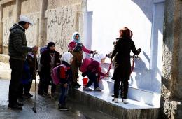 "فلسطين الخيرية" تحذر من انتشار الأمراض بسبب المياه الملوثة جنوب دمشق
