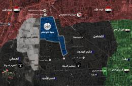 داعش تسمح لعائلتين بالخروج من المناطق التي تحاصرها في مخيم اليرموك وسط اشتباكات عنيفة مع فتح الشام