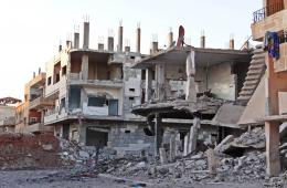 قصف مدفعي يستهدف أحياء تقطنها عائلات فلسطينية في درعا