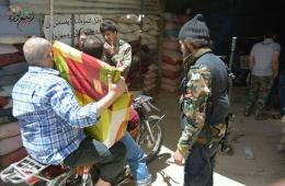 داعش يخلي بعض مقراته في مخيم اليرموك وسط حركة بيع لممتلكات عناصره استعدادا للرحيل 