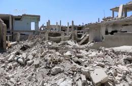 تجدد القصف العنيف على مخيم درعا وسط نقص حاد بالمواد الطبية