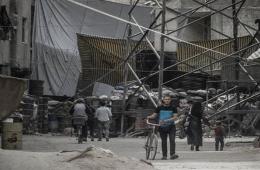 "داعش" يجبر المزيد من العائلات الفلسطينية على مغادرة منازلها في مخيم اليرموك 