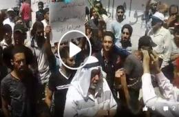 فيديو  | أبناء مخيم اليرموك يخرجون بمسيرات تضامنية مع المسجد الأقصى