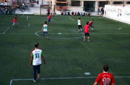تحت عنوان "شهداء مخيم اليرموك" انطلاق مسابقة بكرة القدم في يلدا   