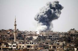 قصف واشتباكات عنيفة تطال حي المنشية بمدينة درعا