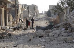 وسط غياب الـ "أونروا" عشرات العوائل الفلسطينية تعاني من الحصار المشدد في غوطة دمشق 