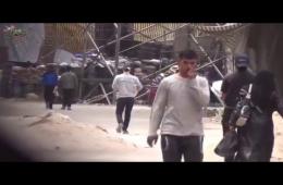 تجدد القصف على مخيم اليرموك وسط اشتباكات بين داعش والمعارضة أدت إلى احتراق أبنية ومحال تجارية 