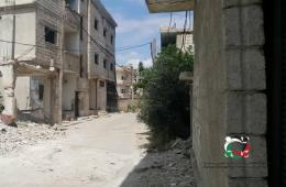 قصف ليلي يستهدف محيط مخيم درعا جنوب سورية