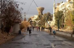اختفاء المواد الأساسية من أسواق جنوب دمشق بعد اغلاق النظام حاجز ببيلا 