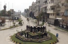  خروج 25 عنصراً من تنظيم داعش جنوب دمشق بالتنسيق مع النظام