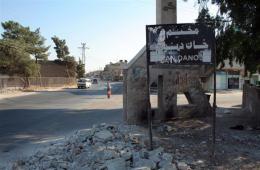 استمرار أزمة المواصلات والمعاناة الاقتصادية في مخيم خان دنون بريف دمشق