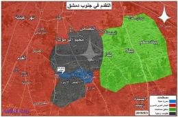 اشتباكات عنيفة بين قوات النظام و"داعش" في مخيم اليرموك والحجر الأسود 