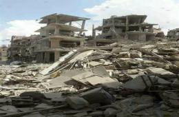دمار هائل لحق بمخيم اليرموك وحارات ومنازل سويت بالأرض وعائلات لا تزال تحت الأنقاض