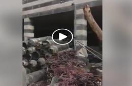فيديو | الدمار الذي لحق بجامع فلسطين ومحيطه في مخيم اليرموك