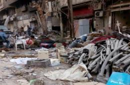 استمرار عمليات النهب التي تستهدف منازل مخيم اليرموك بدمشق