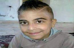 قضاء طفل فلسطيني سوري نتيجة انعكاس تأثير الحصار الذي فرض على مخيم اليرموك