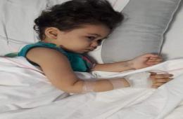 نداء لمساعدة طفلة فلسطينية سورية مصابة بمرض سرطان الدم