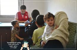"الأسبوع الطبي الثامن" يواصل عمله للنازحين الفلسطينيين جنوب دمشق 