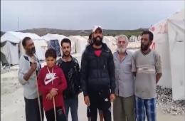 شاهد: صرخة لاجئ فلسطيني مهجر في مخيم دير بلوط 