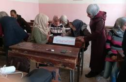مدرسة النقيب في مخيم السيدة زينب تنظم ورشة عمل حول "رزمة أدوات حقوق الإنسان"